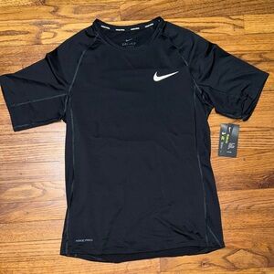 Nike Black Pro Dri-FIT Tee Slim Fit